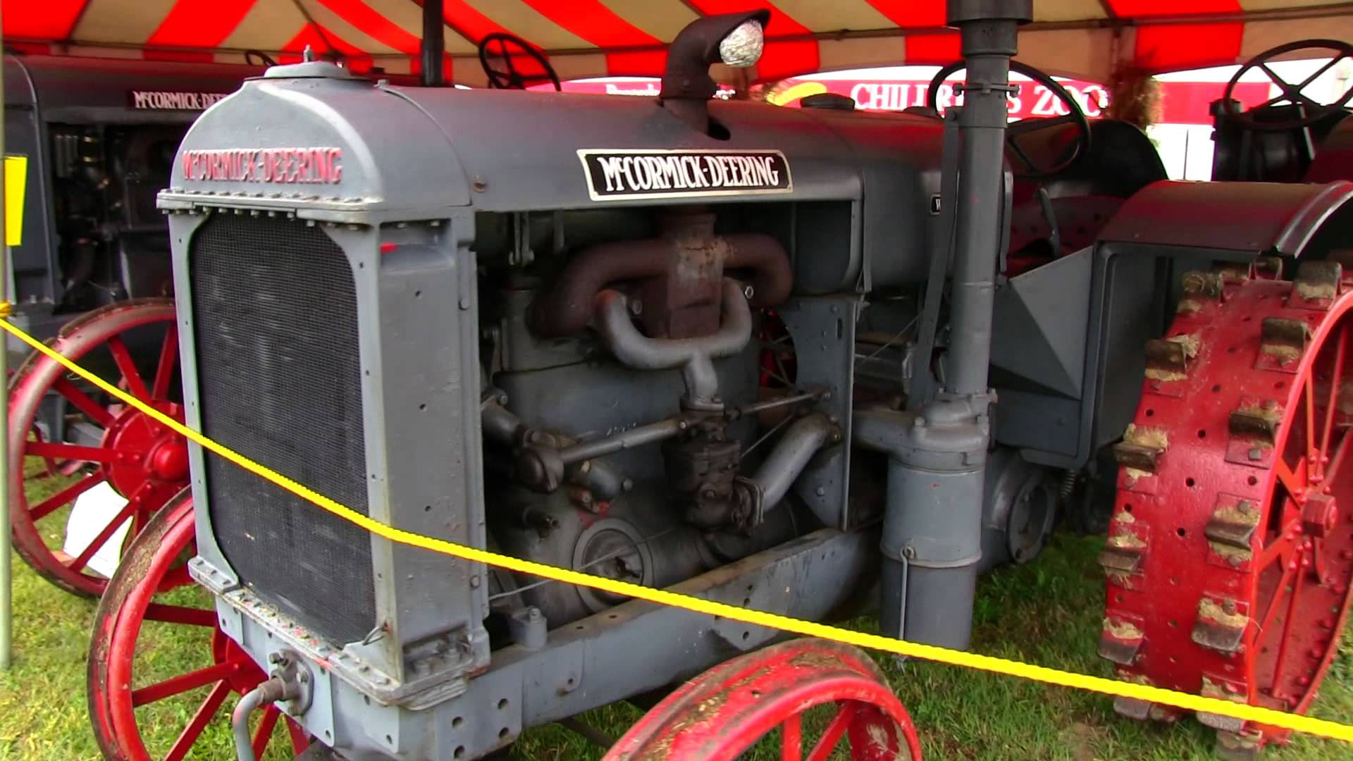 McCormick Deering W-30 antique tractor Deerfield Fair NH 2012 ...