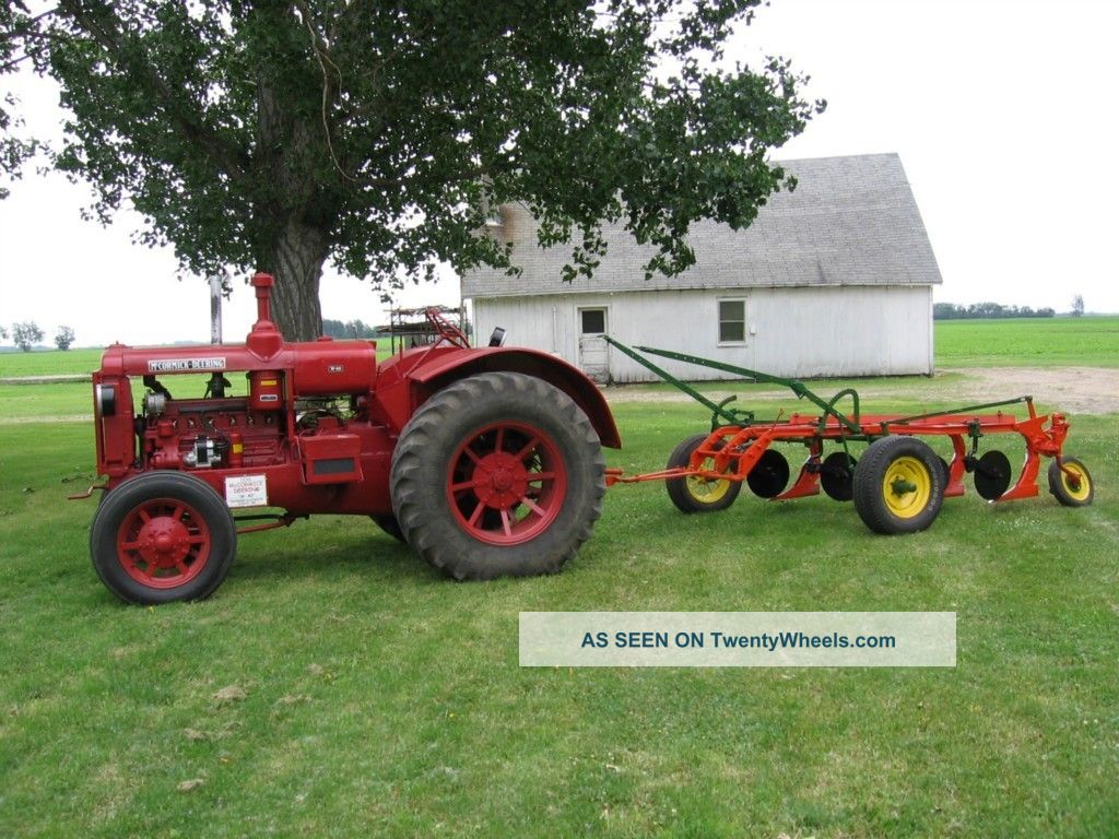 Mccormick Deering 1936 W - 40 Tractor Antique & Vintage Farm Equip ...