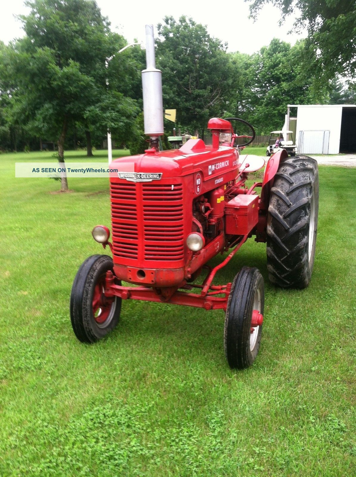 Mccormick - Deering Wd 6 Diesel Antique & Vintage Farm Equip photo 3