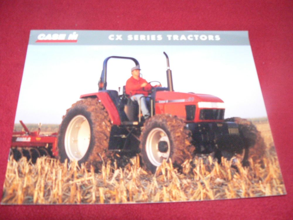 Case International CX50 CX60 CX70 CX70 CX80 CX90 CX10 Tractor Dealer's ...