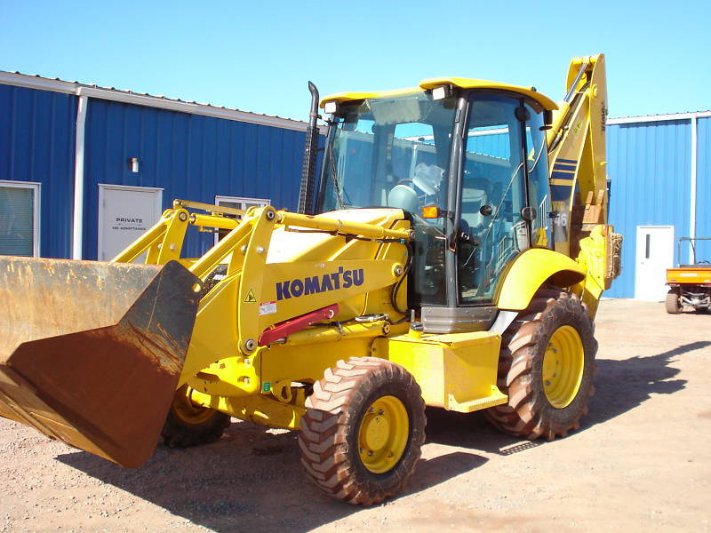 KOMATSU wb146-5 backhoe loader from Germany for sale at Truck1, ID ...