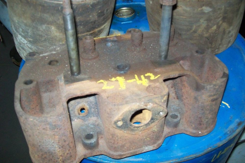 Minneapolis 27-42 Crossmotor Cylinder Head | eBay