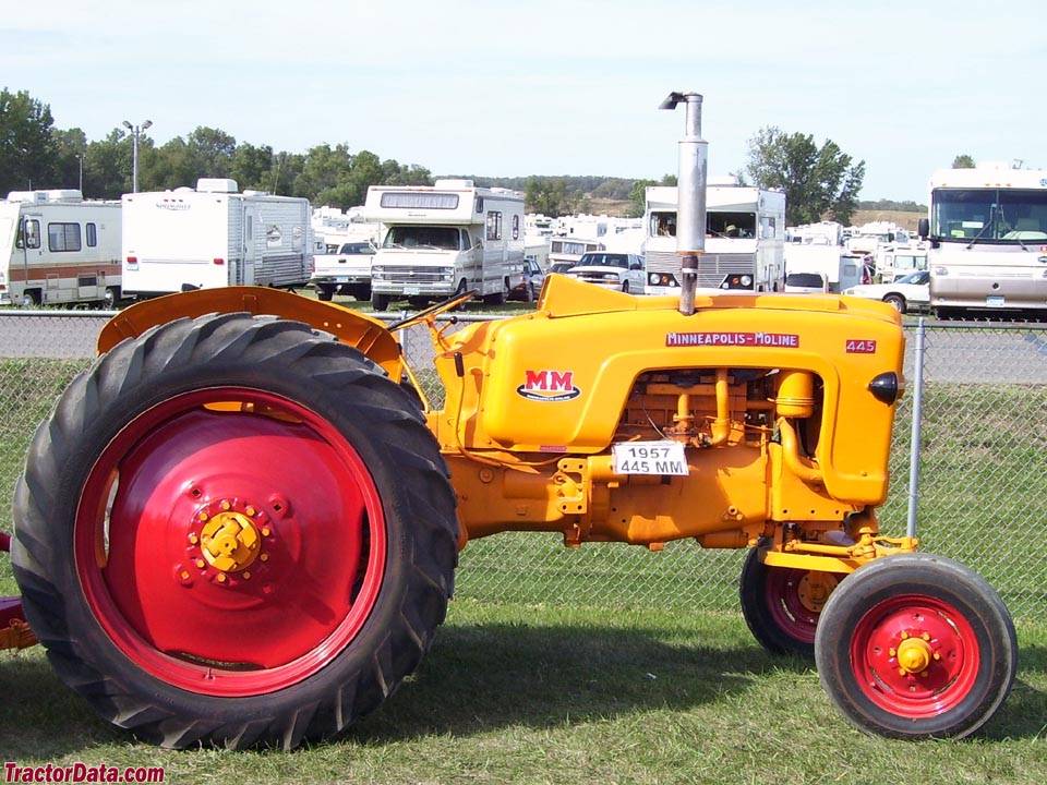 TractorData.com Minneapolis-Moline 445 Universal tractor photos ...