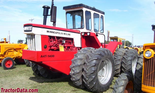 TractorData.com Minneapolis-Moline A4T-1400 tractor photos information