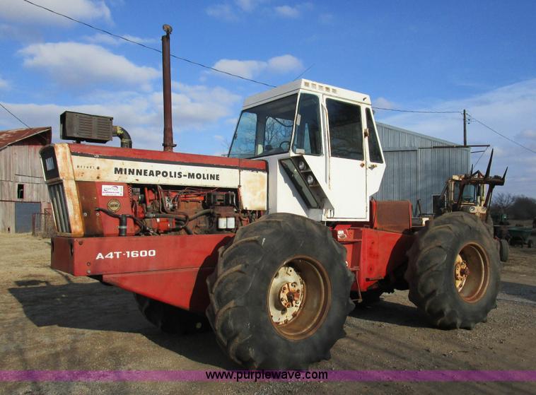 image for item D2257 1971 Minneapolis Moline A4T-1600 4WD tractor