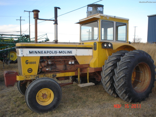 1966 Minneapolis Moline G1000 Tractors - Row Crop (+100hp) - John ...