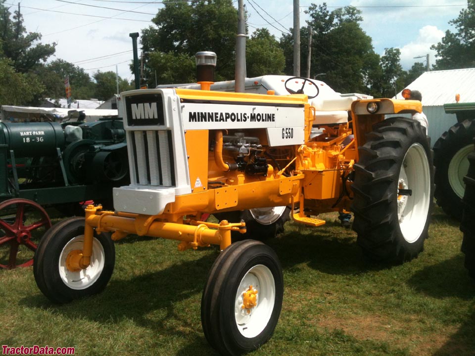 TractorData.com Minneapolis-Moline G550 tractor photos information
