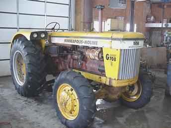 Used Farm Tractors for Sale: Minneapolis-Moline G708 MFWD (2004-04-01 ...