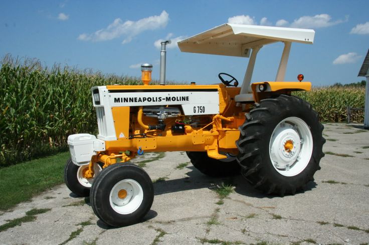 Minneapolis Moline G750 | Restored Tractors | Pinterest