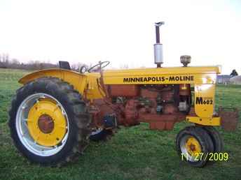 Used Farm Tractors for Sale: Minneapolis Moline 602 (2010-01-18 ...