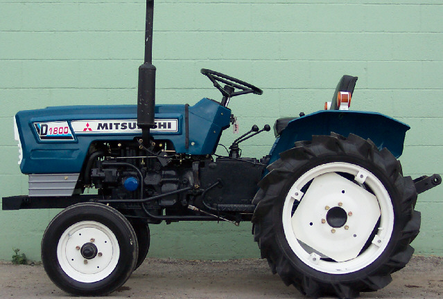 Mitsubishi D1800 Compact Diesel Tractor