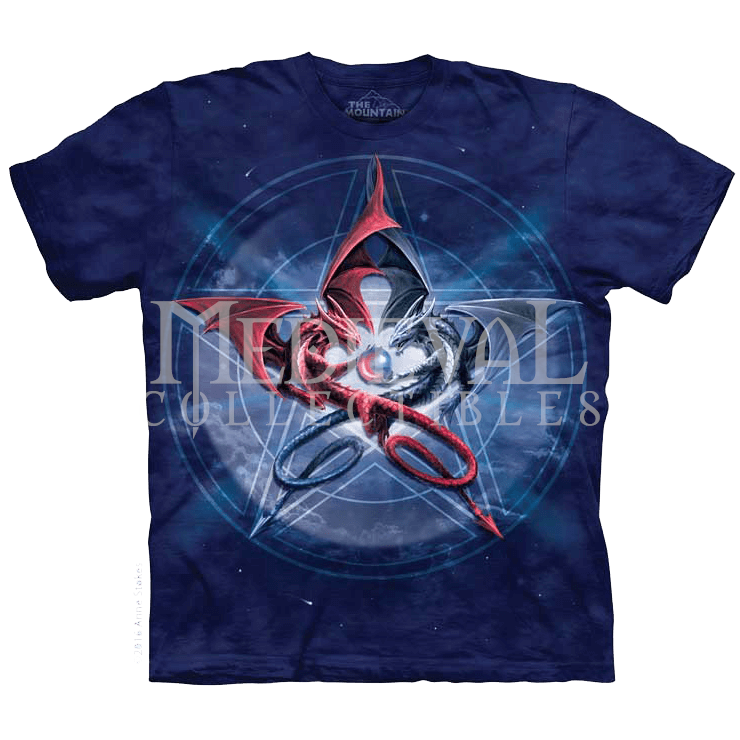 ... Pentagram Dragons T-Shirt - MT-10-4940 from Medieval Collectibles