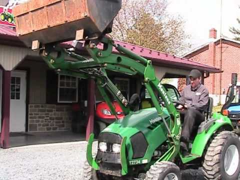Montana T2734 Tractor 4WD on EBay - YouTube