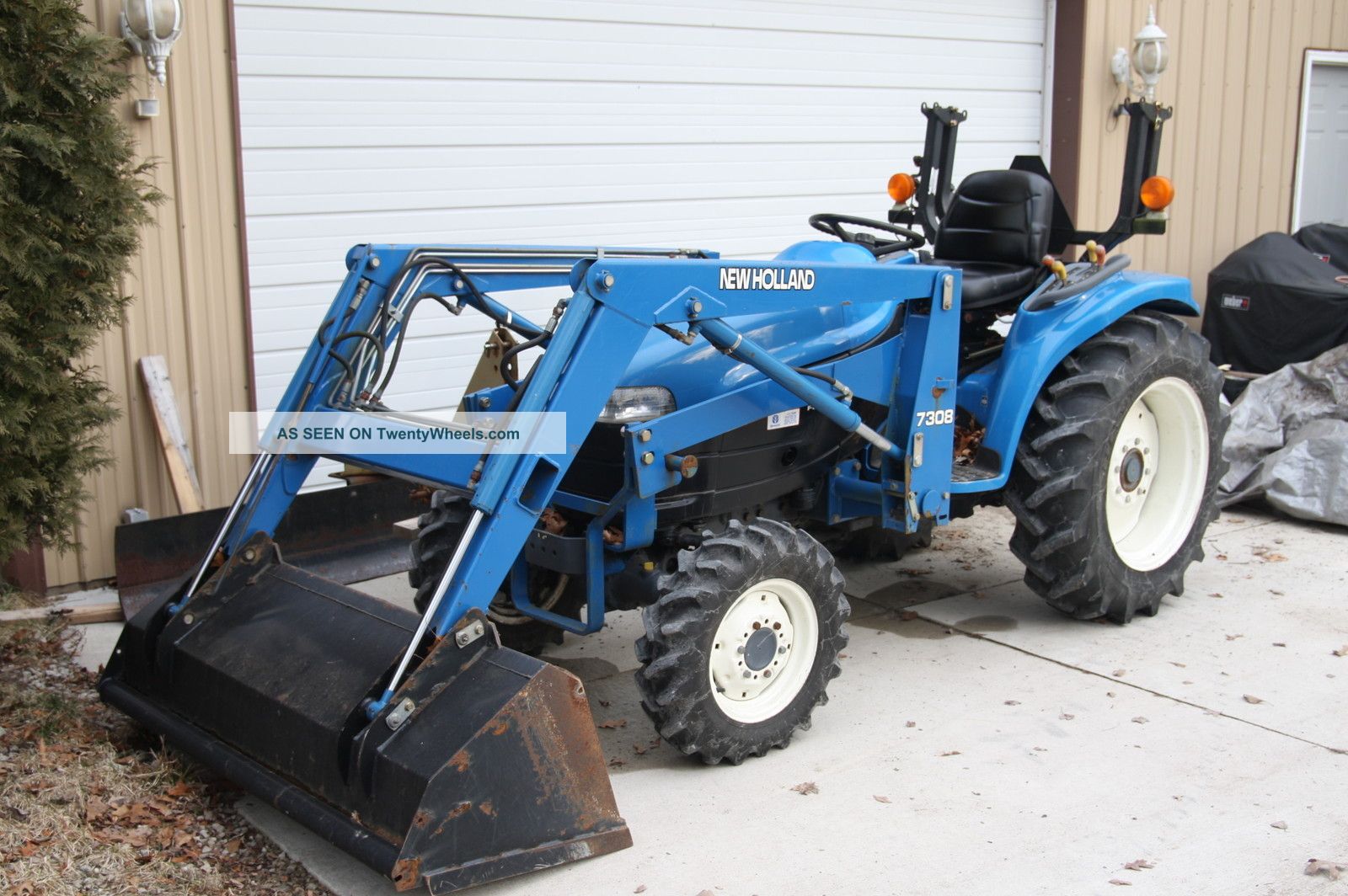 New Holland 1630 With Loader, 4x4, Hydro, Quick Steer, Diesel, 416 ...