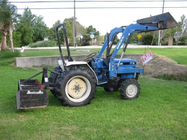 1997 New Holland Model 1715 Work Tractor For Sale in Lake Charles ...