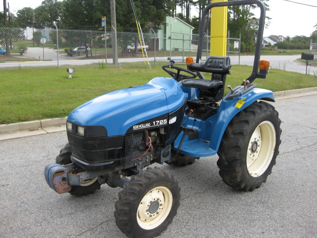 Details about 1997 New Holland 1725 4wd Tractor w/1232 hrs Gear Trans