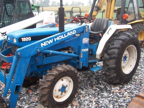 1150: NICE 1998 NEW HOLLAND 1920 COMPACT TRACTOR 4X4 LO : Lot 1150