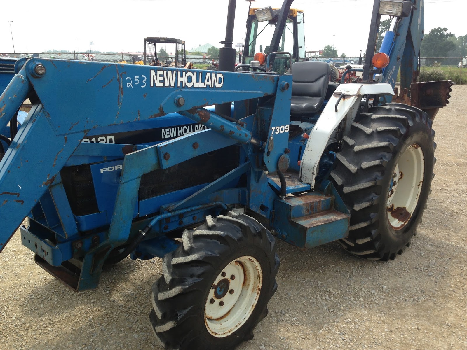 Front View New Holland 2120