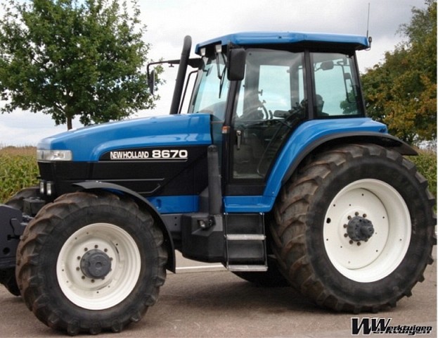 New Holland 8670 - 4wd tractors - New Holland - Machine Guide ...