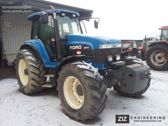 1995 New Holland 8670 Agricultural vehicle Tractor photo 1