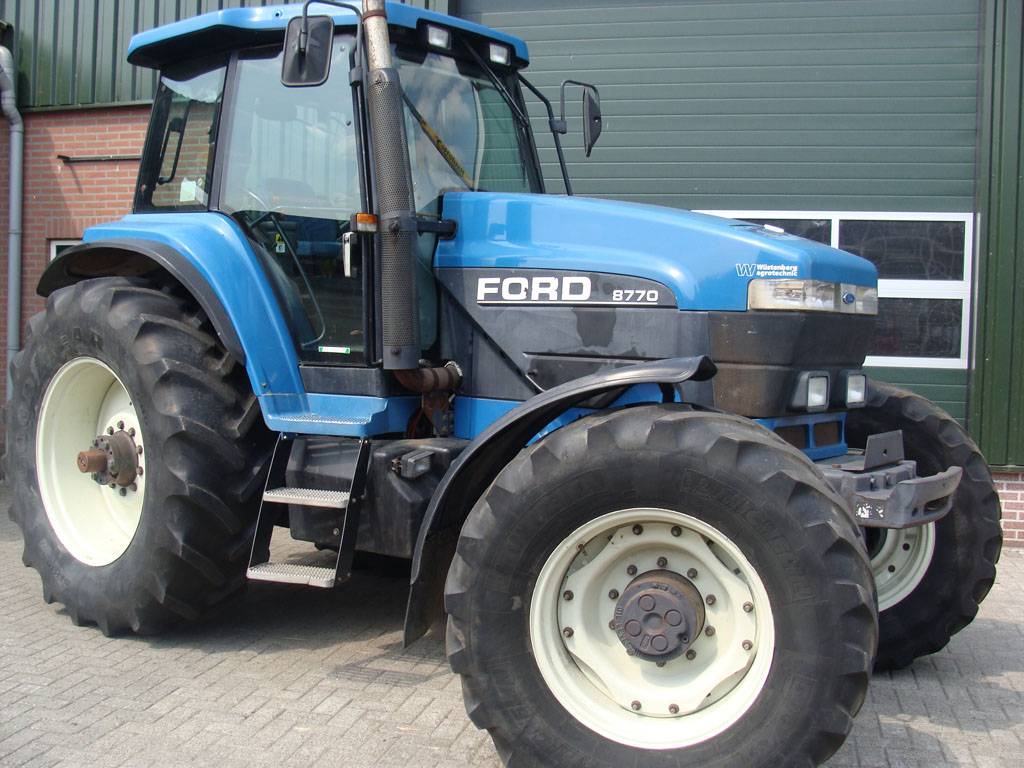 New Holland 8770, Baujahr: 2000, Gebrauchte Traktoren gebraucht kaufen ...