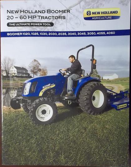 2008 New Holland Boomer 1020 thru 4060 Tractors Brochure - Other