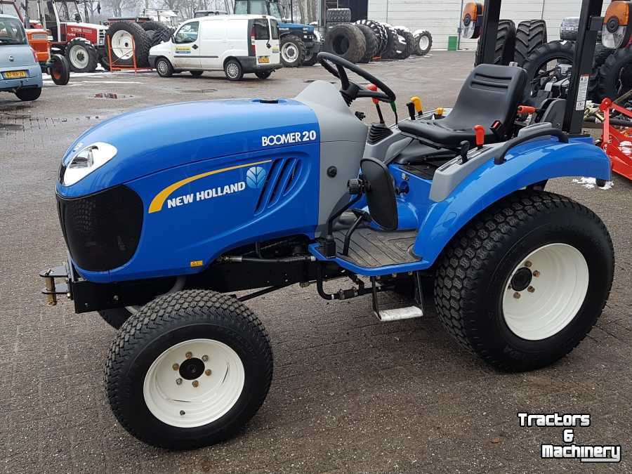 New Holland Boomer 20 - Used Horticultural Tractors - 2017 - 7345 DE ...