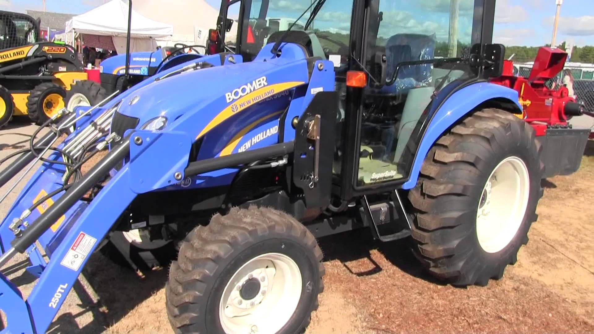 New Holland Boomer 3040 Tractor - YouTube