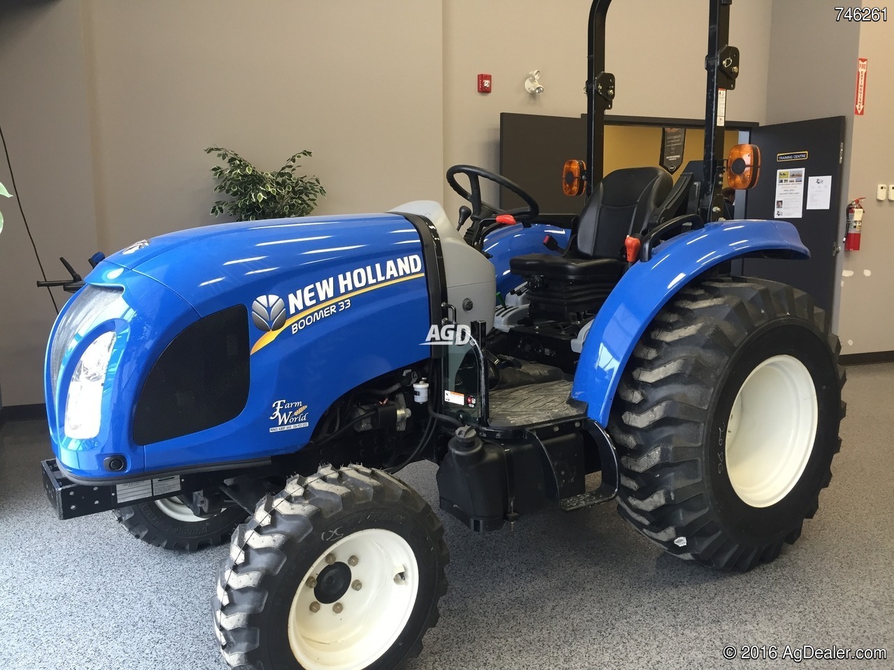 New Holland BOOMER 33 W/LOADER - $315/MONTH, 0% FOR 60 MONTH Tractor ...