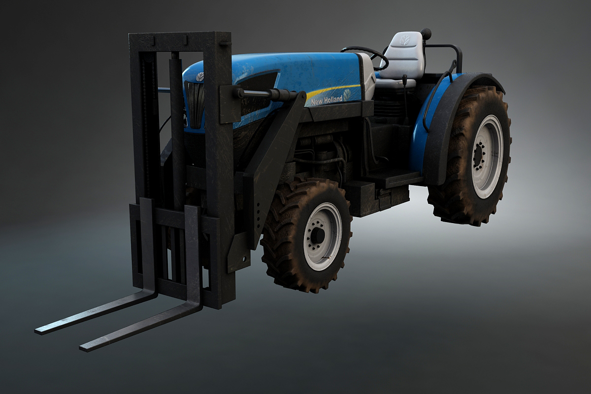 3dserj: tractor New Holland T4030V