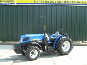 New Holland T4050V voor Loonbedrijf H. de Boef in Poederooyen