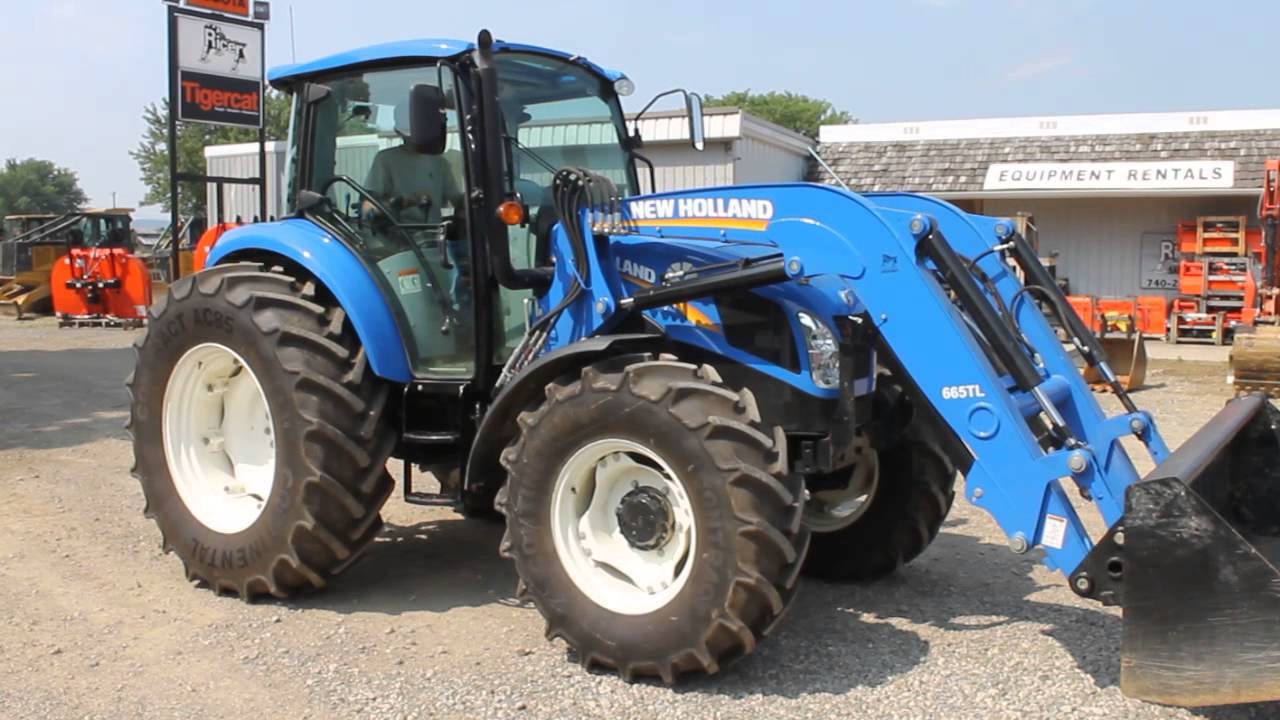 New Holland T4.115 Tractor - YouTube