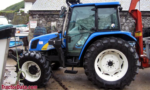 TractorData.com New Holland T5040 tractor photos information