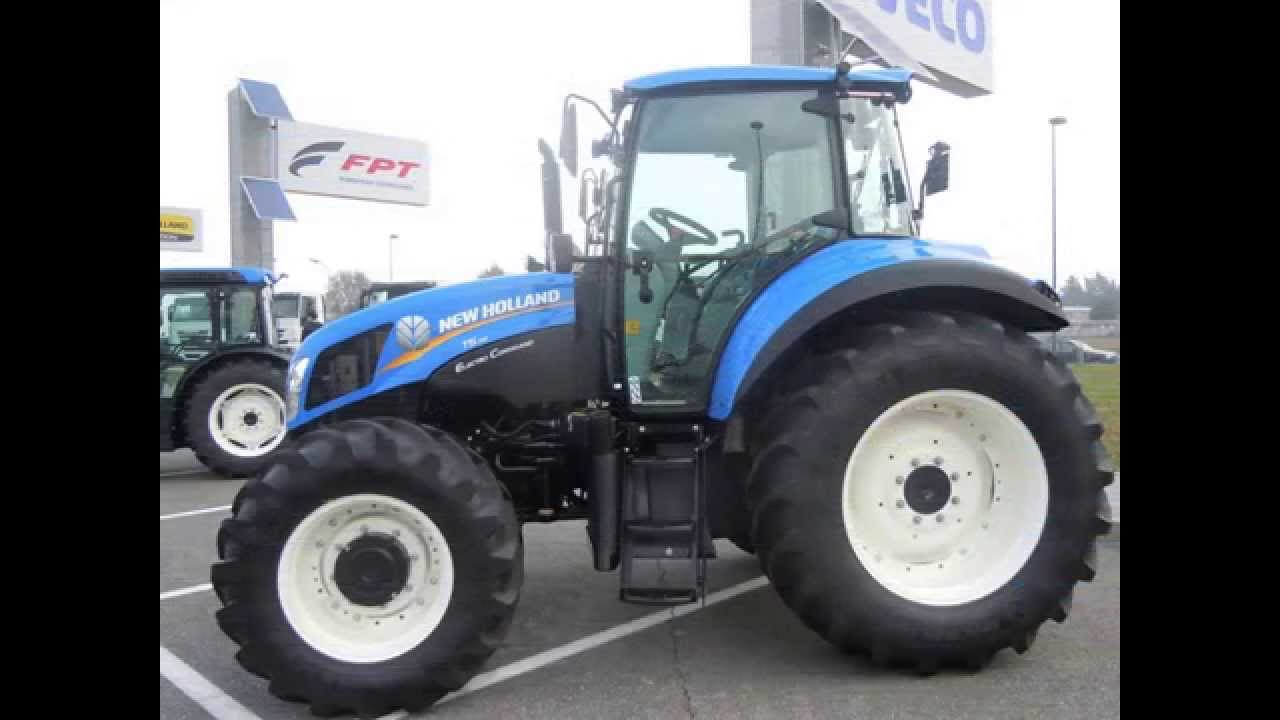 New Holland T5 115 Electro Command - YouTube