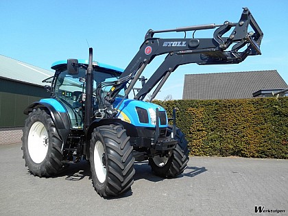 New Holland T6120 PLUS - Tractoren met frontlader - Tractoren
