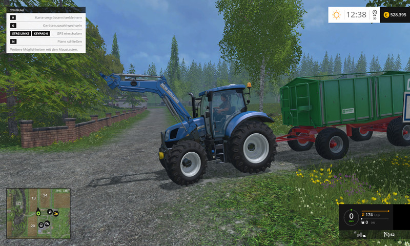 New Holland T6160 Tractor V 1.0 | Farming Simulator 2017 mods, Farming ...