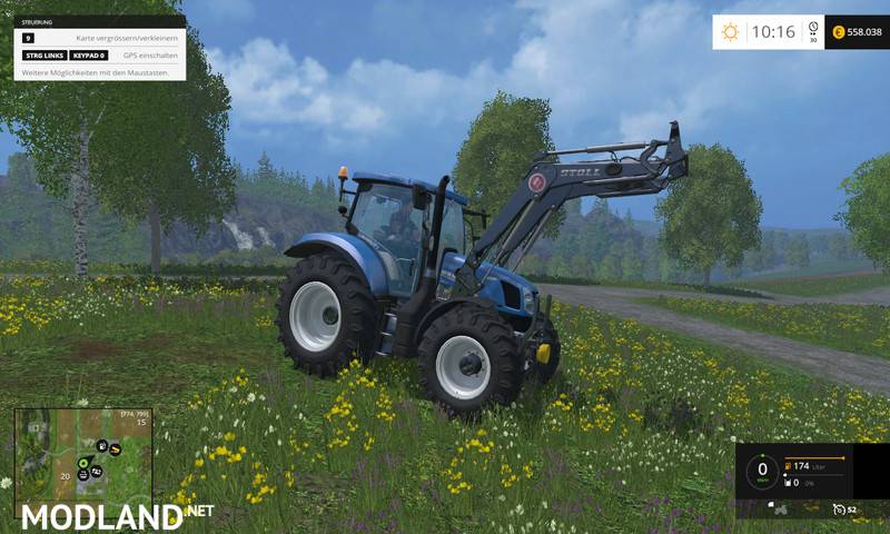 New Holland T6160 mod for Farming Simulator 2015 / 15 | FS, LS 2015 ...