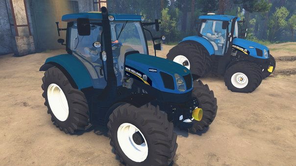 New Holland T6160 - Spintires Mod | Mod for Spin Tires