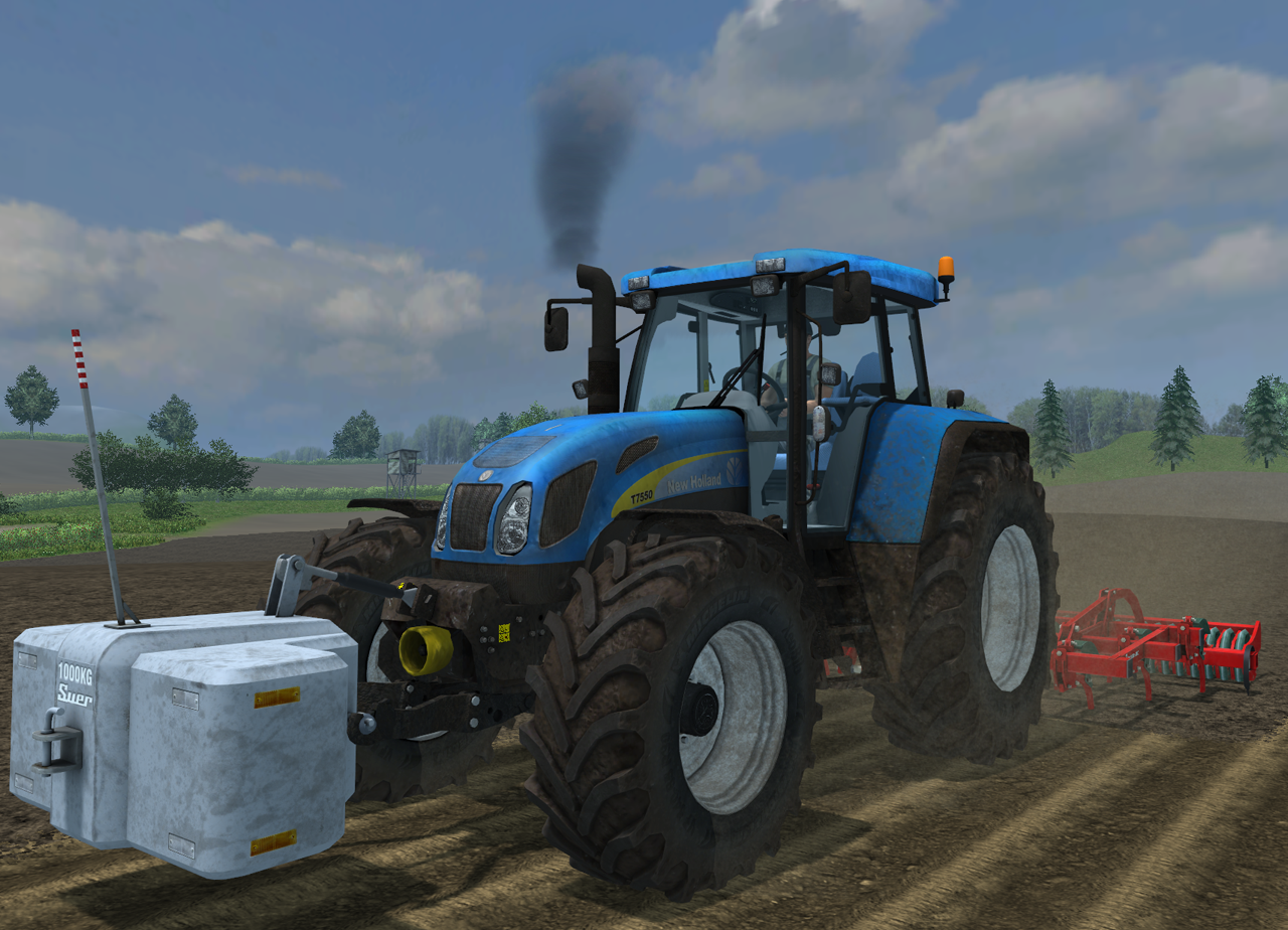 New Holland T7550 - FS-UK - Quality mods for Farming Simulator