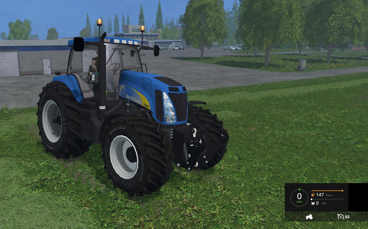 New Holland T8020 V 4.0 Full - Farming Simulator 2015 / 2017 mods