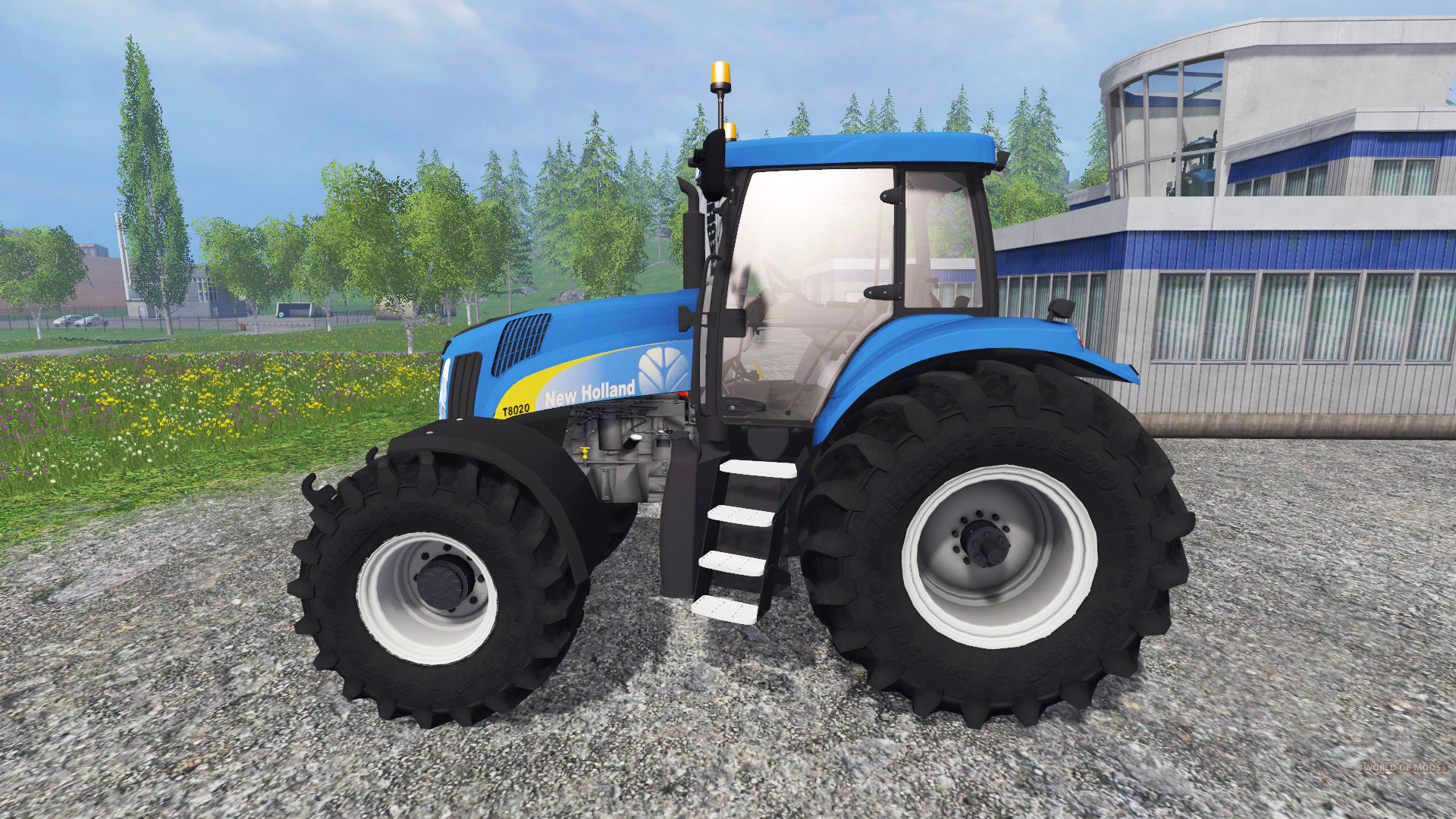 New Holland T8020 v4.5 for Farming Simulator 2015