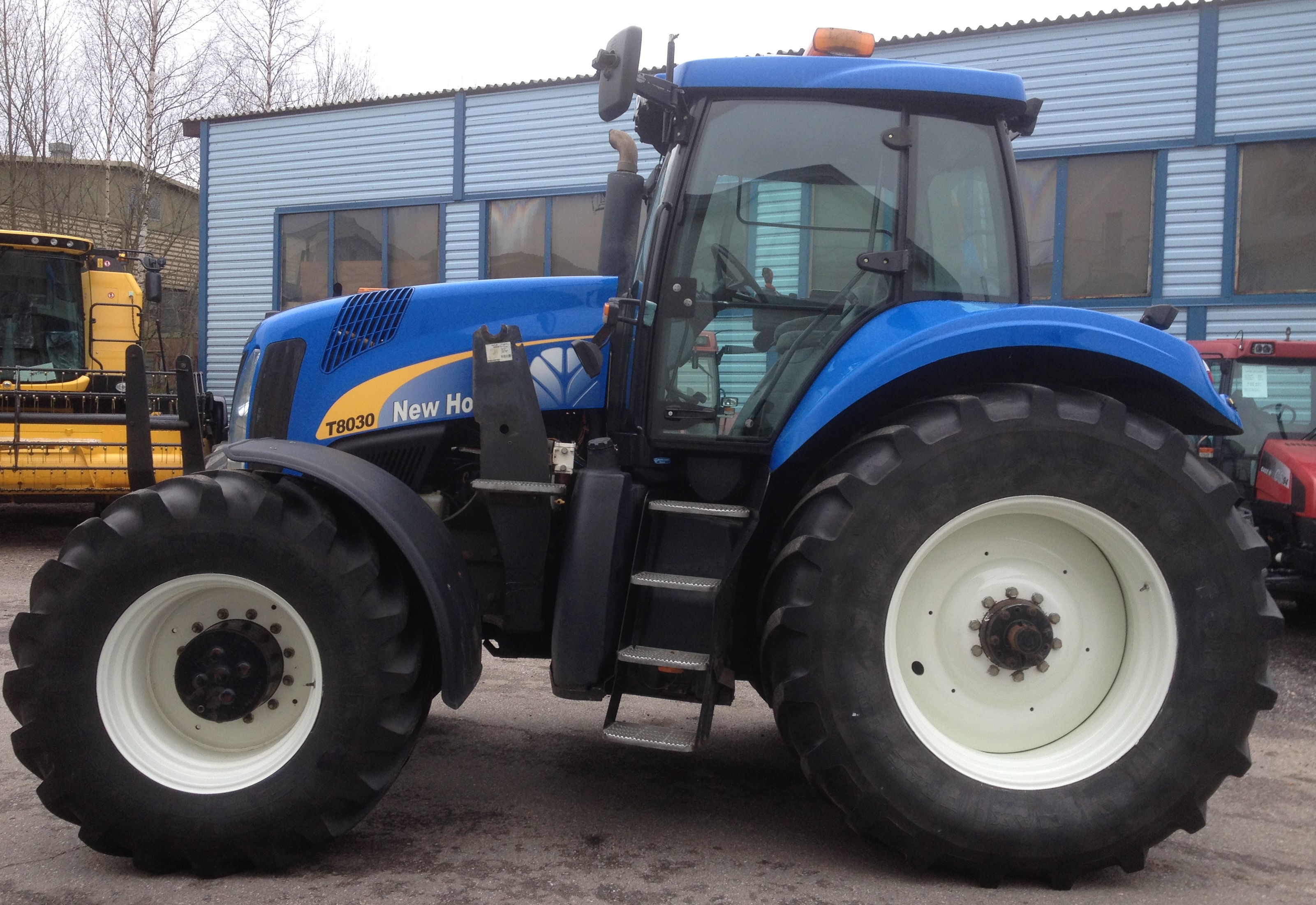 Details on this New Holland T8030