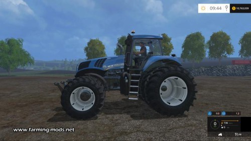 New Holland T8435 DW v4.0.3 - Farming Simulator 2015 mods | Farming ...