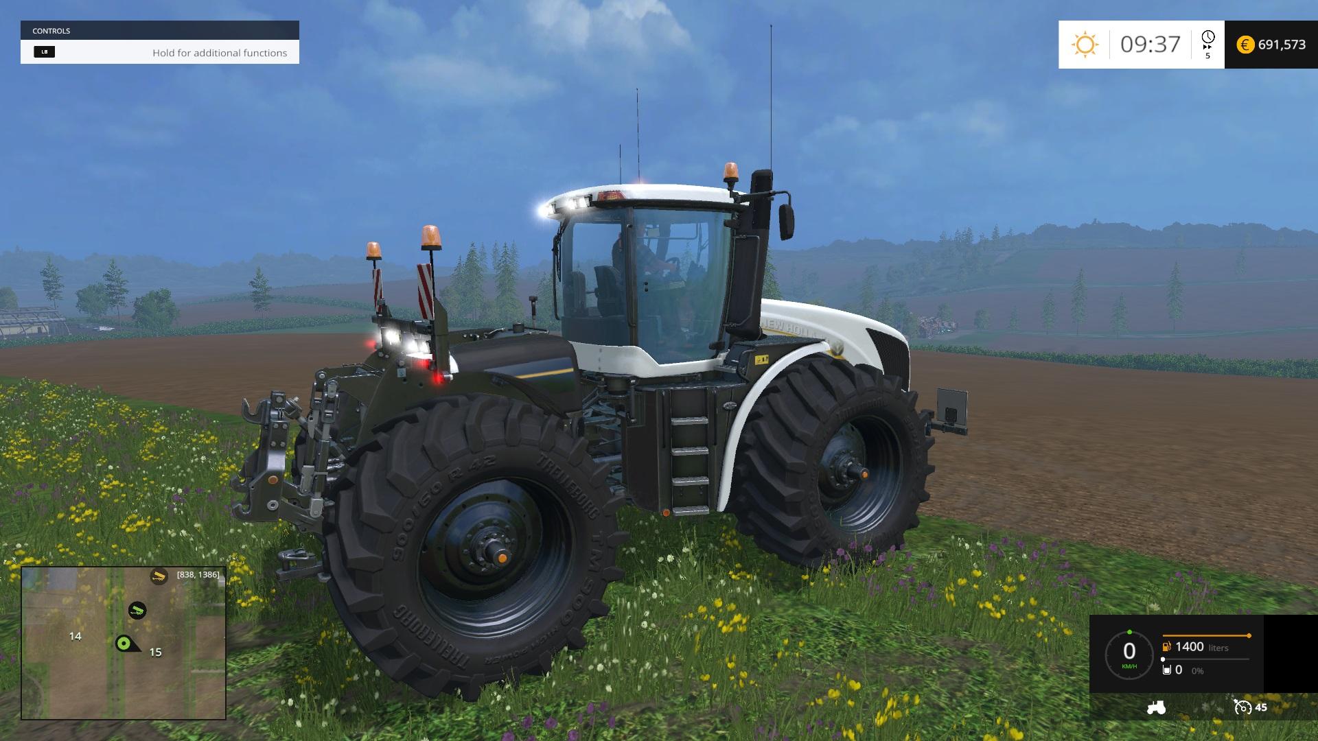 NEW HOLLAND T9560 DOUBLE PACK V1.0 for FS 2015 - Farming Simulator ...