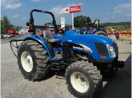 New Holland TC55DA Tractor | New Holland farm equipment | Pinterest