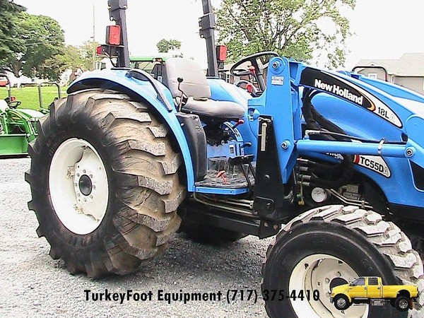 new holland tc55da gebrauchte traktoren new holland tc55da