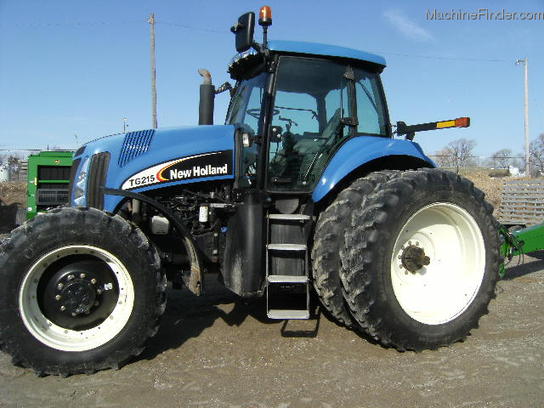 2006 New Holland TG215 Tractors - Row Crop (+100hp) - John Deere ...