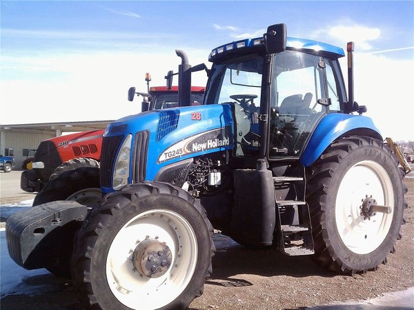 new holland tg245 gebrauchte traktoren new holland tg245