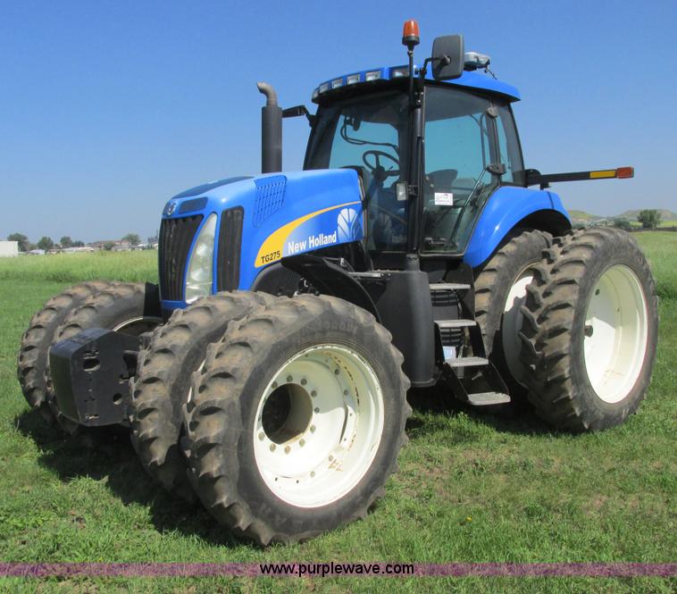 2006 New Holland TG275 MFWD tractor