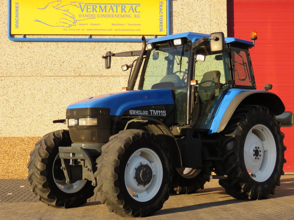 New Holland TM115 - Year: 2001 - Tractors - ID: 39A85366 - Mascus USA